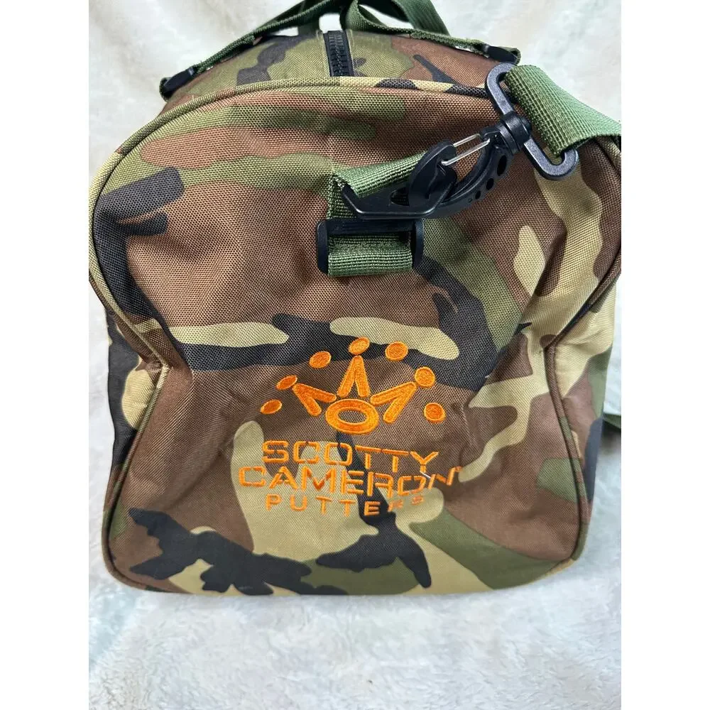 PETER MILLAR x SCOTTY CAMERON Club Membership Camouflage Duffle Bag